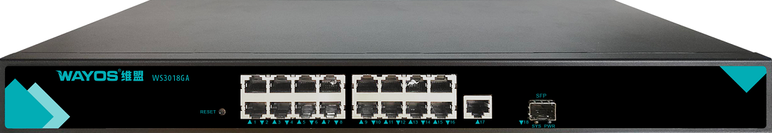 WS3018GA 16口千兆云管理交换机