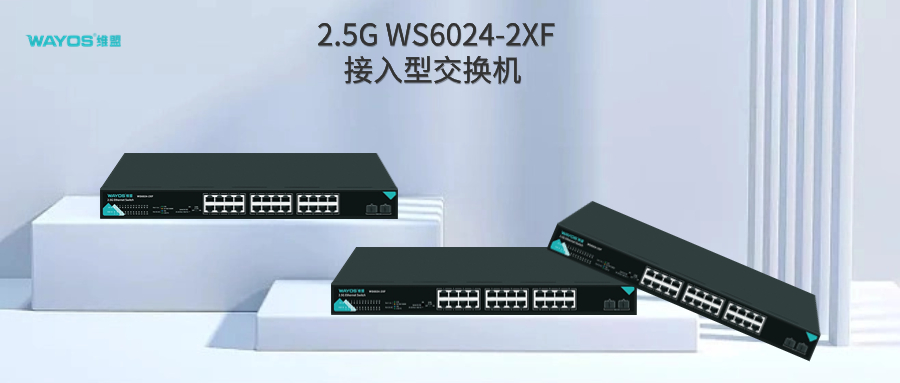新品|维盟2.5G  WS6024-2XF接入型交换机重磅亮相