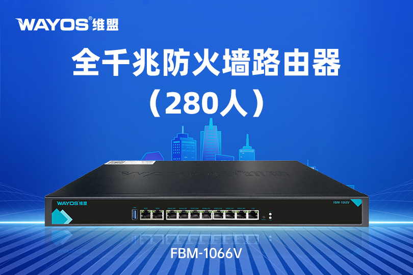 FBM-1066V全千兆防火墙路由器