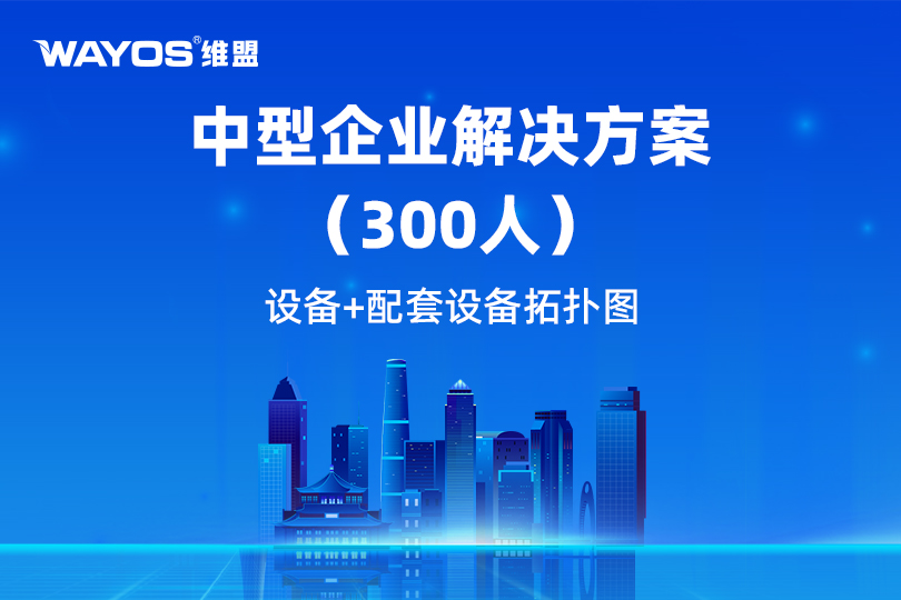 维盟全栈智能网络解决方案：构建300人企业级数字化基座